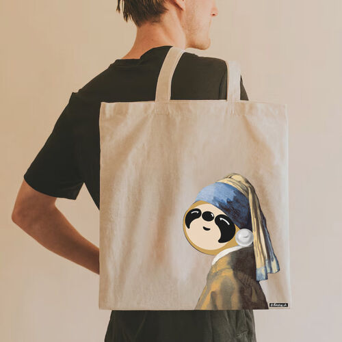 'Sloth with a Pearl Earring' Shopper