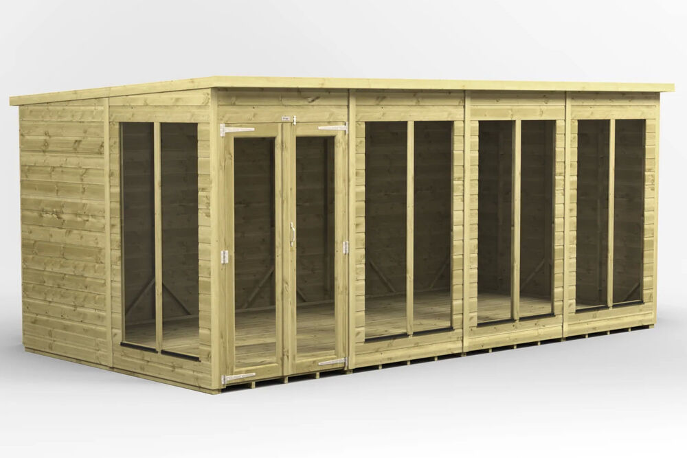 Premium Pent Summerhouse 16x8