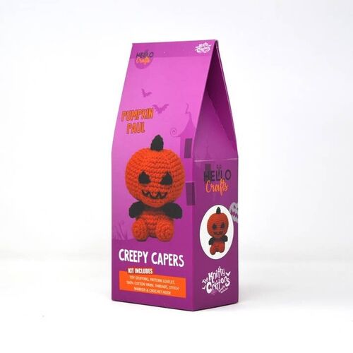 Knitty Critters - Creepy Capers - Pumpkin Paul
