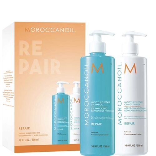 Moroccan Oil Repair Shampoo & Conditioner 500ml x 2