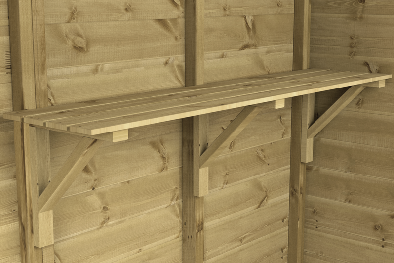 Premium Shed Shelving 4ft