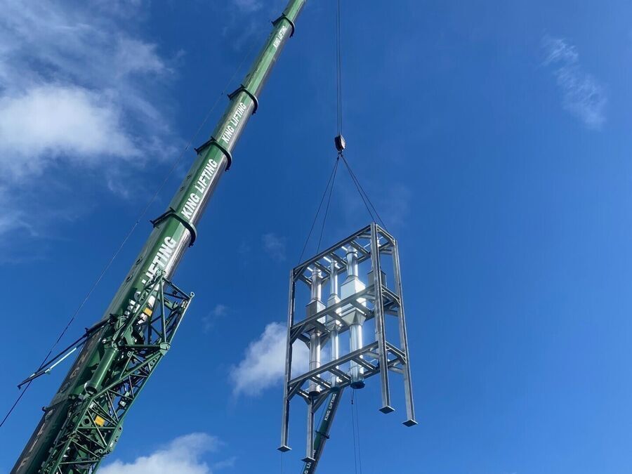 Duct Supporting Frame