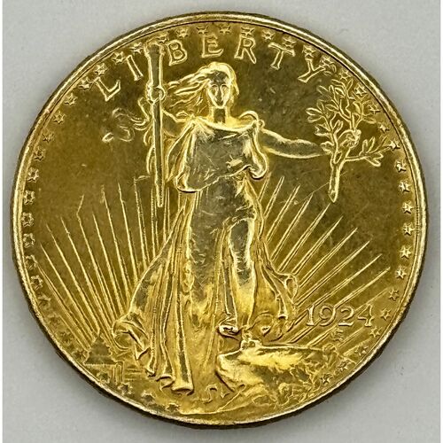 1924 St-Gaudens gold double Eagle