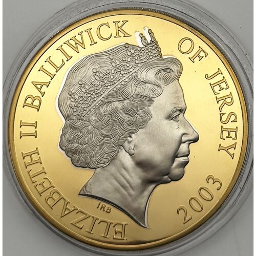 2003 silver proof 5 ounce coin