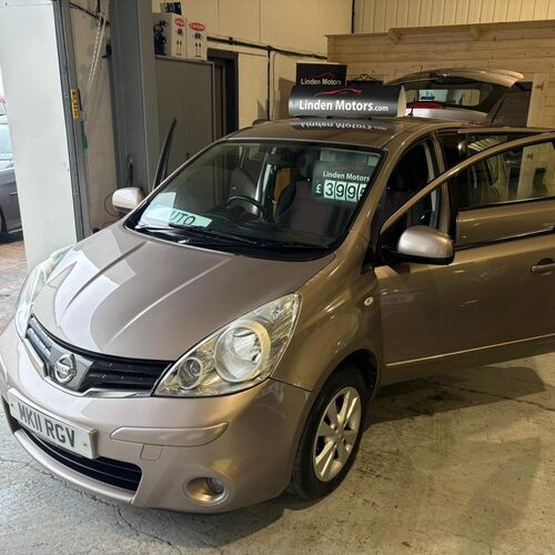 2011 (11) NISSAN NOTE ACENTA 1.6 5 DOOR AUTOMATIC
