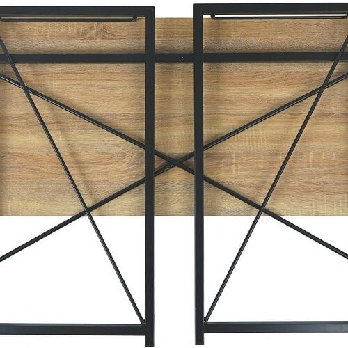 Folding Desk 80 cm Foldable Computer Desk Table No Assembly Home Office Miami (Natural)