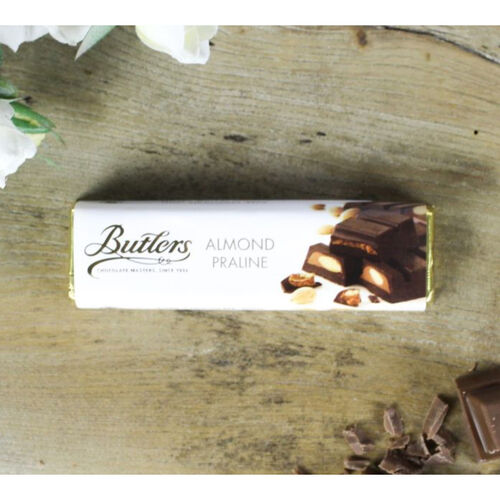 Butlers Dark Almond Praline Bar 75g