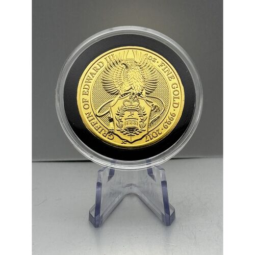 2017 Gold 1 Ounce Queens Beast Griffin of Edward
