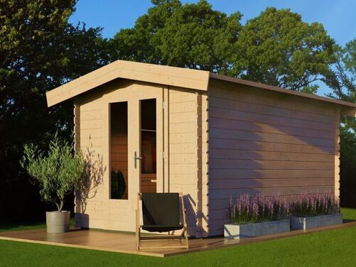 2.5mtr x 3.5mtr Apex Log Cabin Style building