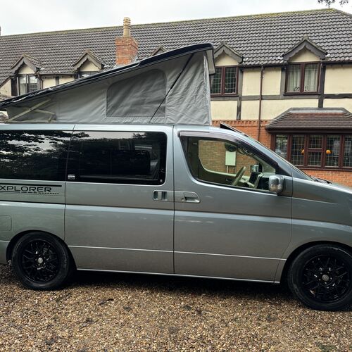 2005 Nissan Elgrand Camper Van 3.5 V6 - Blue - ProConversion - 1 UK Owner 8yrs