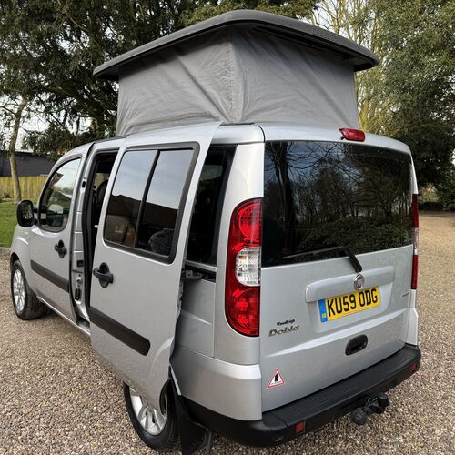 2009 Fiat Doblo 1248cc Diesel Micro Camper Van Urban Campers 2 Berth