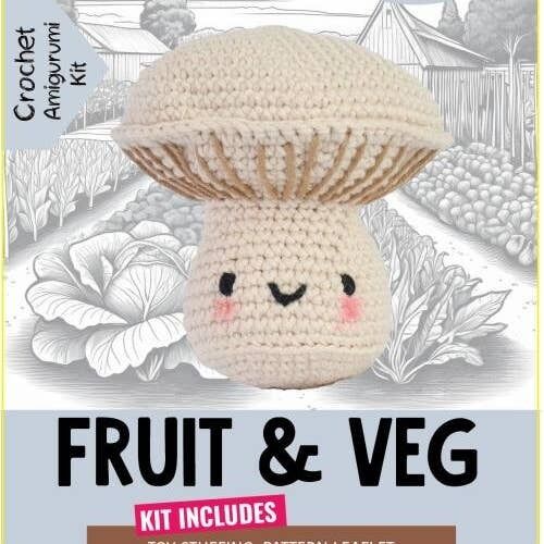 Pouch Pals - Fruit & Veg - Mushroom
