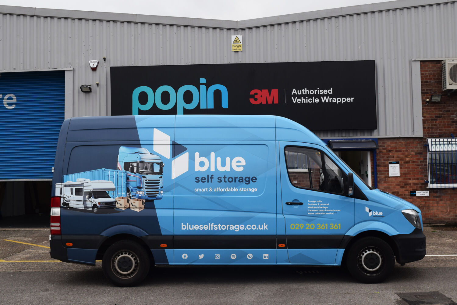 Blue Self Storage - 2x Mercedes Sprinter