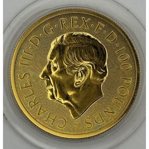 2024 KC111 Britannia and Liberty one ounce gold coin
