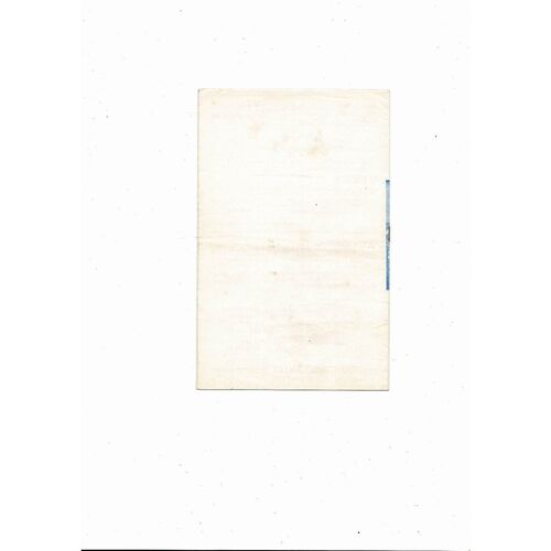 1962/63 Linfield v Glentoran Football Programme