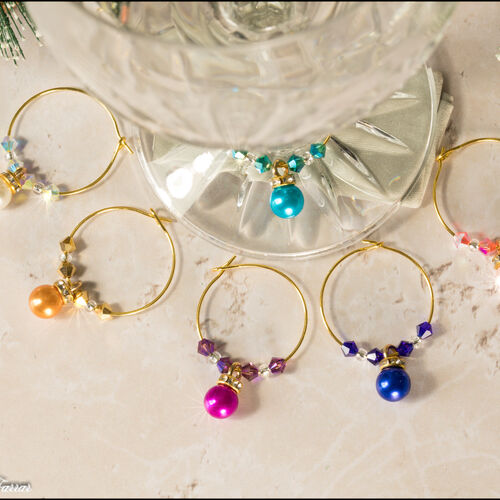 Baubles Wine Glass Charms