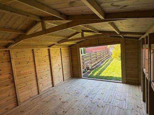 16x12 Apex Shed Workshop
