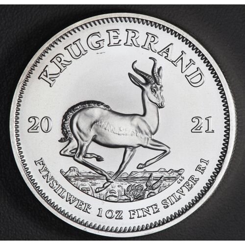 2021 1 ounce silver Krugerrand