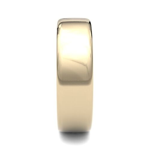 9ct 6mm court profile classic wedding band