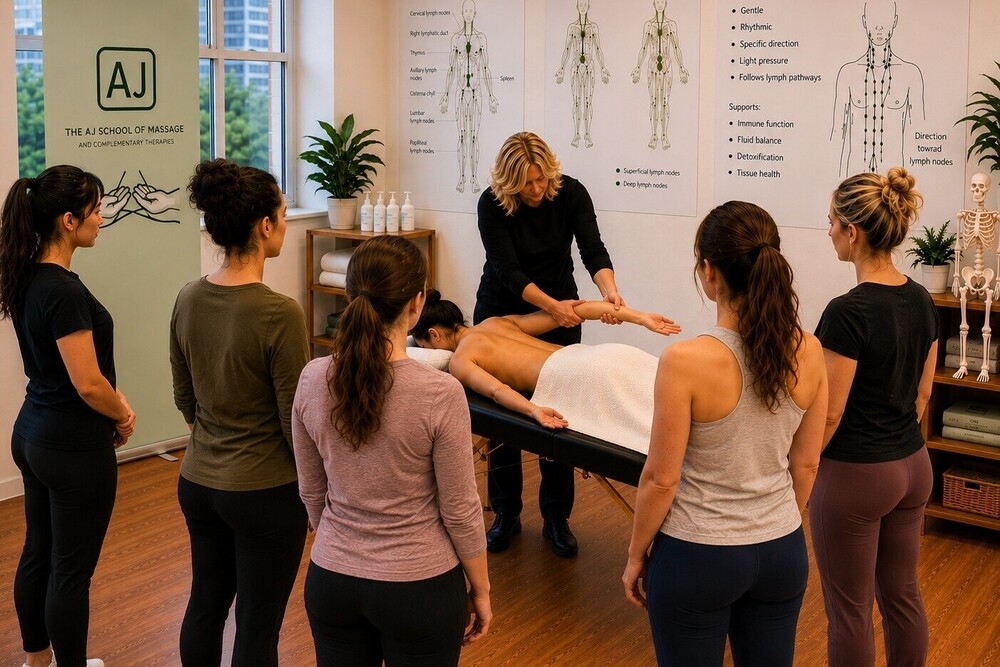 Manual Lymphatic Drainage | The AJ School of Massage And Complementary Therapies