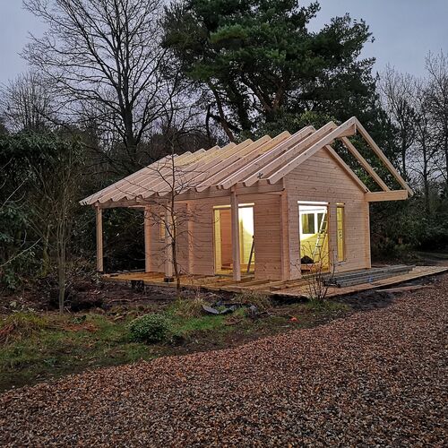 Extended family room