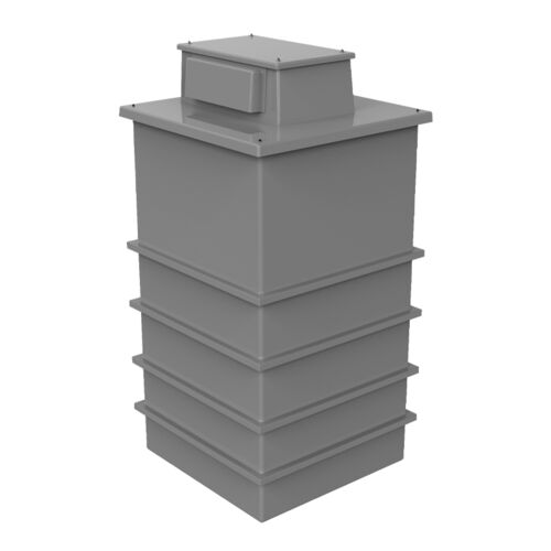 PW2001.INS.AB4 2000 litres AB/CAT5 Airgap - FVH