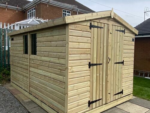 #A078 12x8 Apex Shed