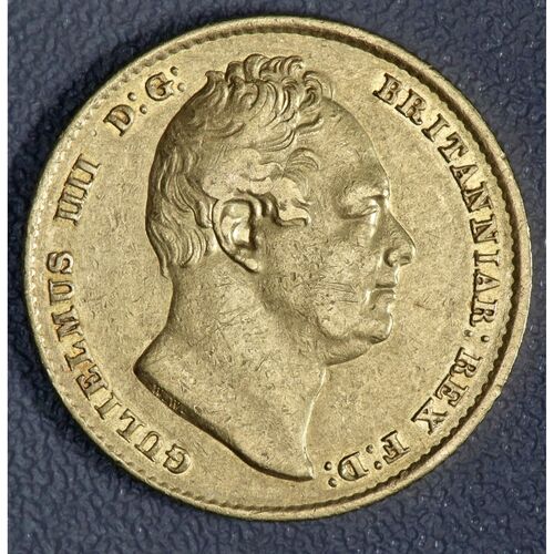SCARCE 1836 King William 1111 full gold sovereign Copy