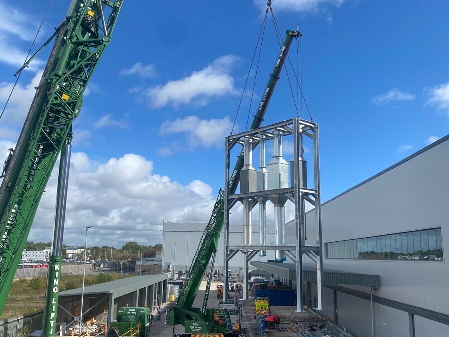 Duct Supporting Frame