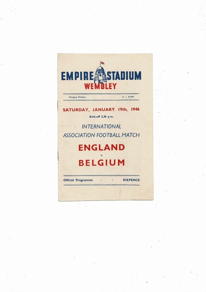 Football Programmes being listed today