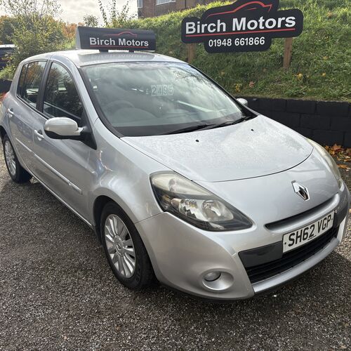 2012 (62) RENAULT CLIO 1.1 PETROL MANUAL 5 DOOR