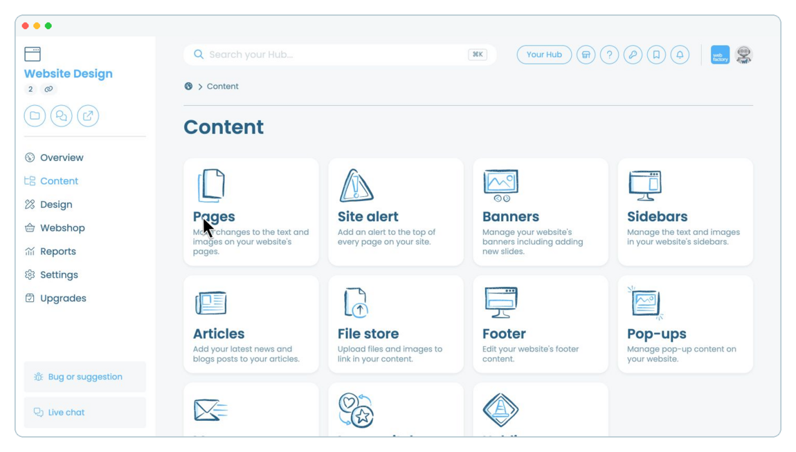 How to add an X Feed to a website page | Webfactory Support | Webfactory