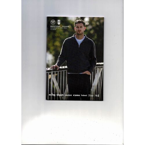 2025/26 Brentford v Fulham Football Programme