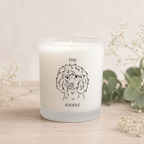 The Poodle Candle