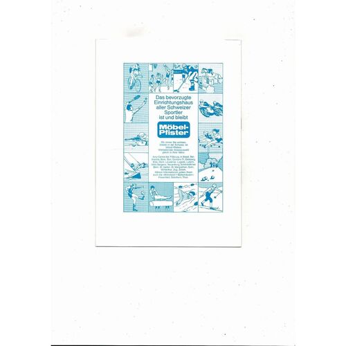 FC Zurich v FC Dynamo Berlin European Cup Football Programme 1981/82