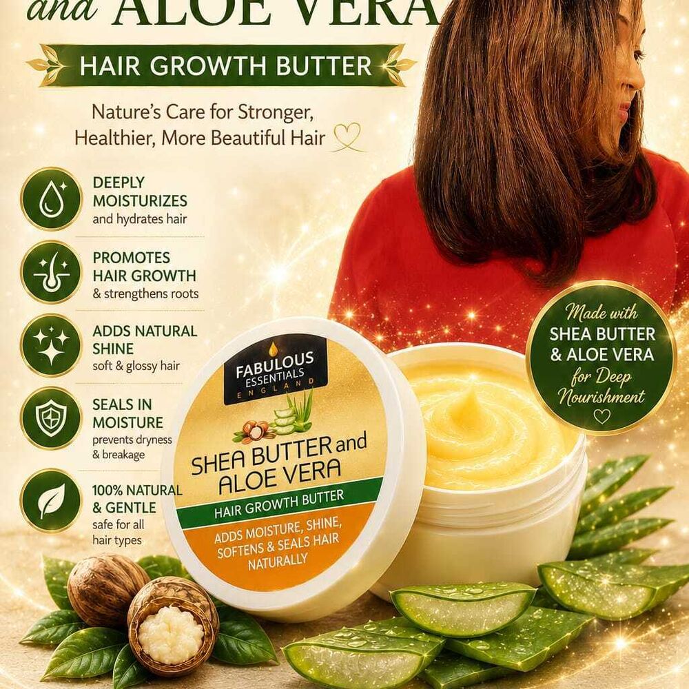 SHEA BUTTER and ALOE VERA HAIR GROWTH BUTTER