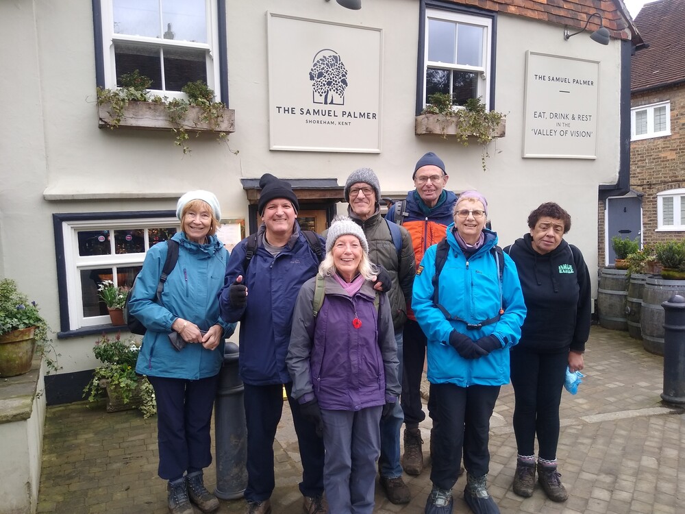 Eynsford to Shoreham Walk, Sunday 23rd February