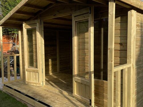 #SHA035 12x10 Apex Summer House