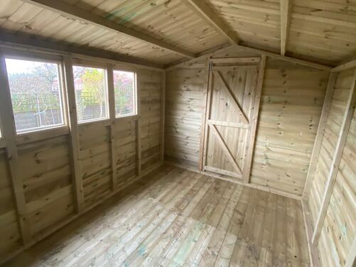 #A083 12x8 Apex Shed