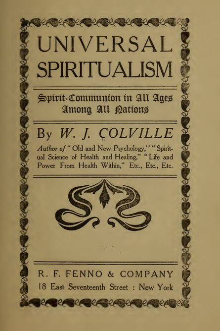 1906 | Universal Spiritualism
