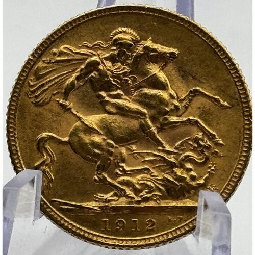 1912 full gold sovereign
