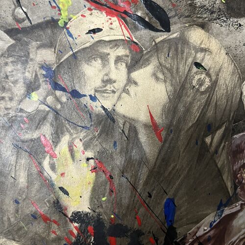 Original Decoupage Art Work