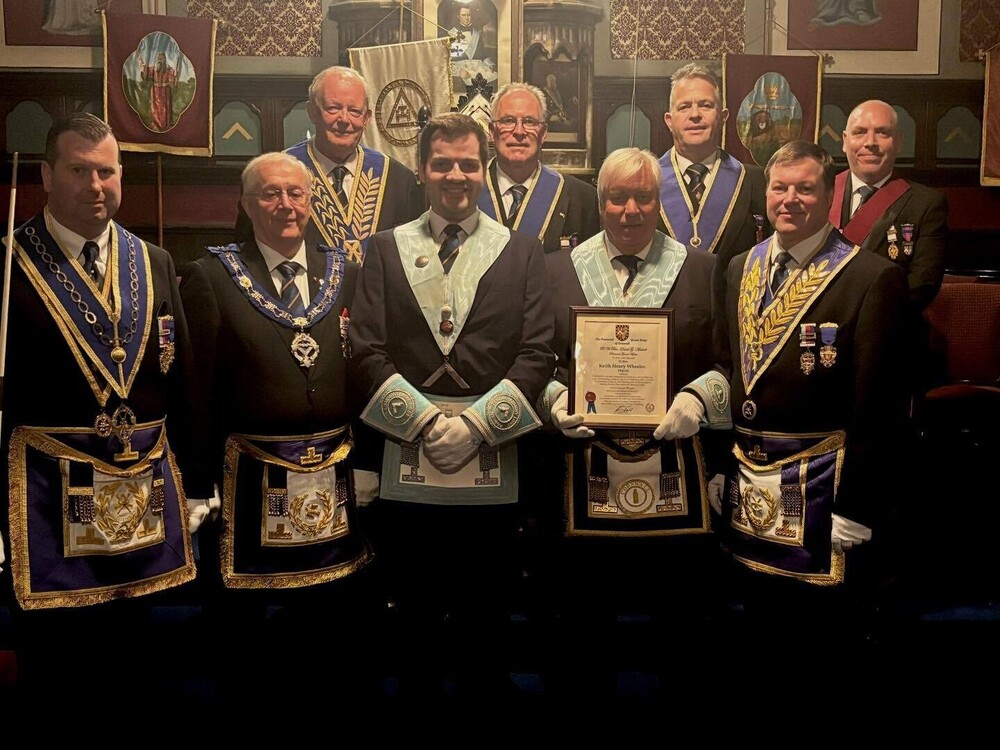 Celebrating the Masonic Journey of W. Bro. Keith Wheeler