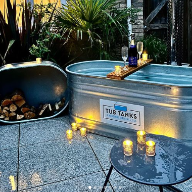 Oval Hot Tub Kit - Coil Heater with Cedar Lid