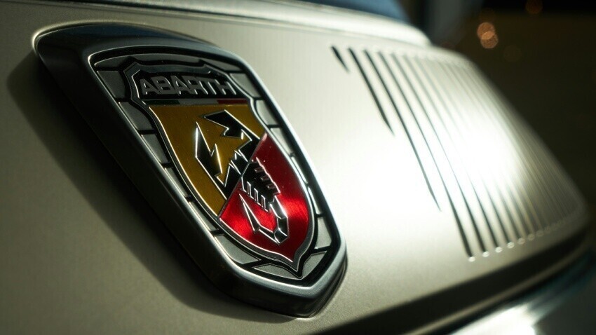 Abarth race car badge