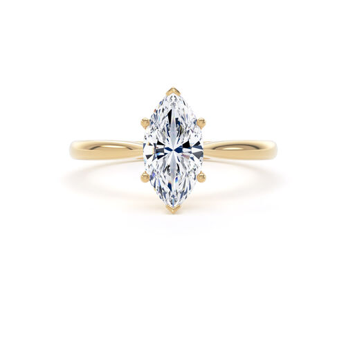 Marquise diamond solitaire