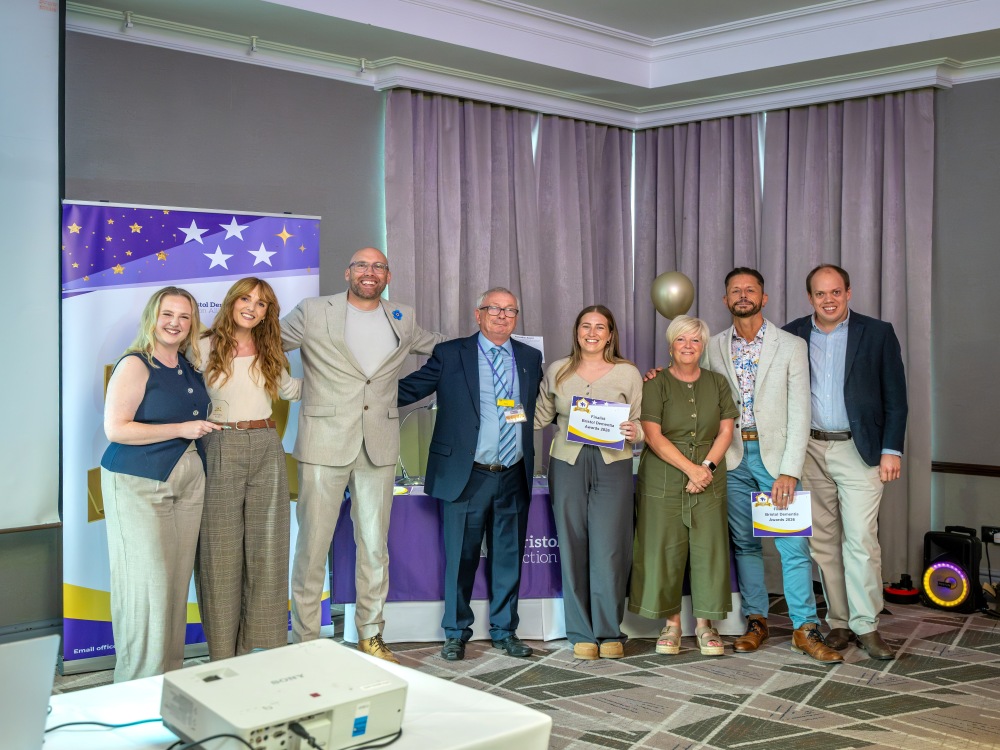 Your Care at the Bristol Dementia Awards 2026, celebrating recognition for dementia care and support for families in Bristol and South Gloucestershire.