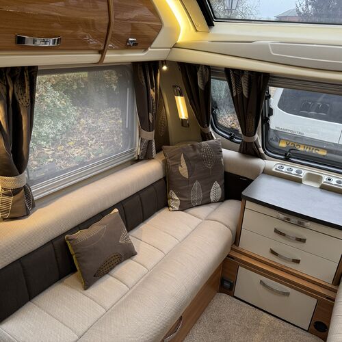 2014 Swift Elegance 580 Caravan 4 Berth - ALDE - Motor Mover - Solar