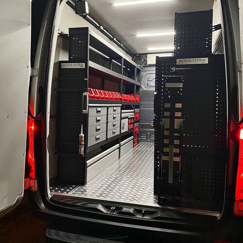 Work Van Conversion Gallery | Campervan Conversion Specialists Essex | One Five Two Vehicle Conversions