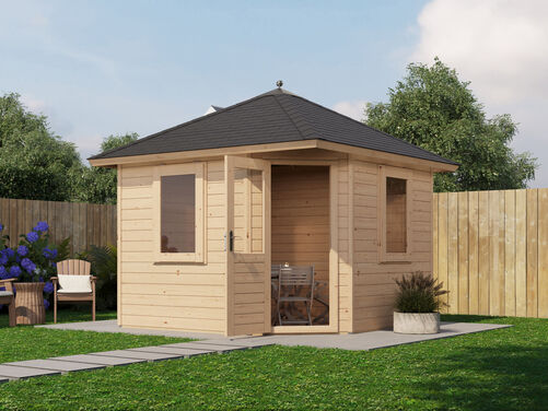 3.0mtr x 3.0mtr Pyramid Roof Cabin